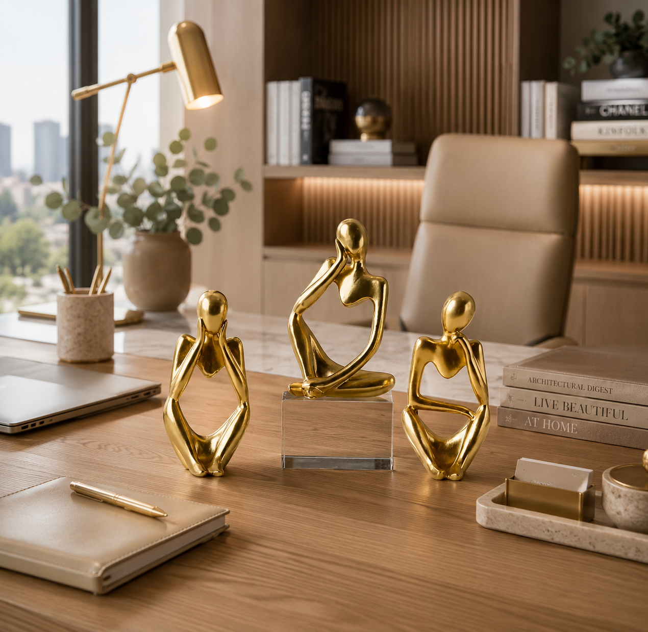 Esculturas Decorativas em Resina  para Sala e Escritório
