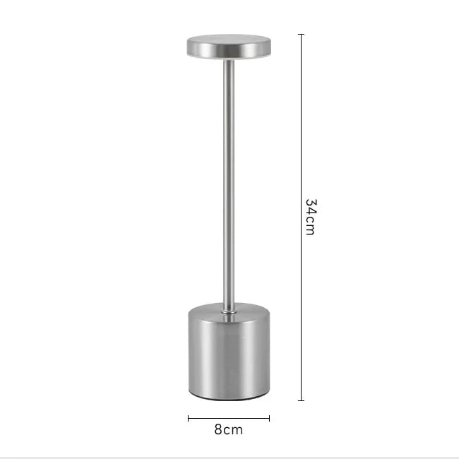 Luminária de Mesa LED Touch Recarregável Sem Fio USB