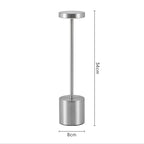 Luminária de Mesa LED Touch Recarregável Sem Fio USB
