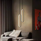 Kit 2 Luminárias Pendentes LED Decorativas Design Moderno