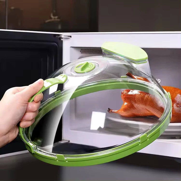 Tampa Anti-Respingo para Microondas  e Geladeira com Dispensador de Água