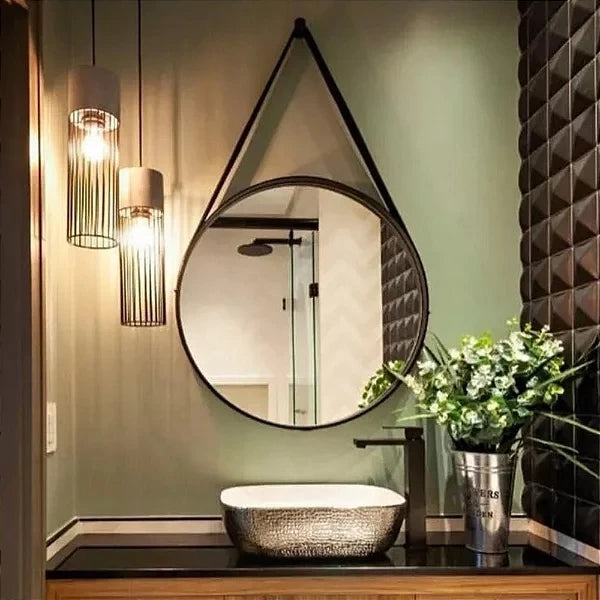 Espelho Redondo Adnet para Decoração de Interiores