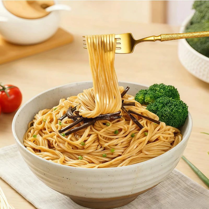 Jogo de Talheres  Dourado de Aço Inox