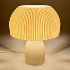 Abajur Cogumelo Luminária de Mesa para Quarto Sala e Escritório