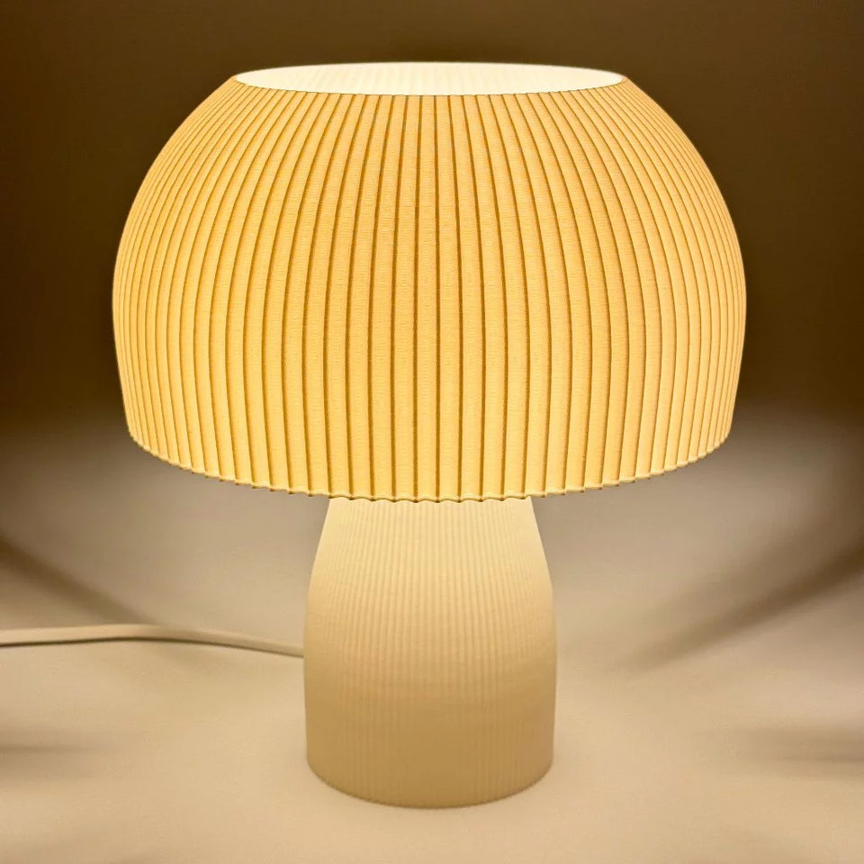 Abajur Cogumelo Luminária de Mesa para Quarto Sala e Escritório