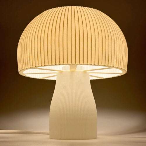 Abajur Cogumelo Luminária de Mesa para Quarto Sala e Escritório