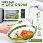 Tampa Anti-Respingo para Microondas  e Geladeira com Dispensador de Água