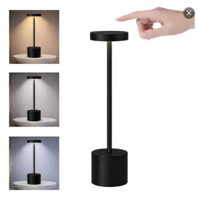 Luminária de Mesa LED Touch Recarregável Sem Fio USB