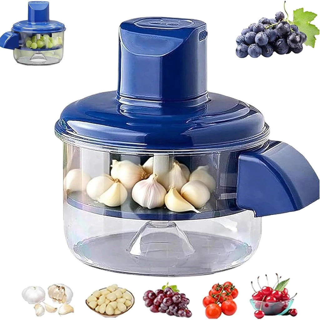 Descascador Elétrico Automático Bivolt para Frutas, Legumes e Alho