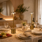 Luminária de Mesa LED Touch Recarregável Sem Fio USB