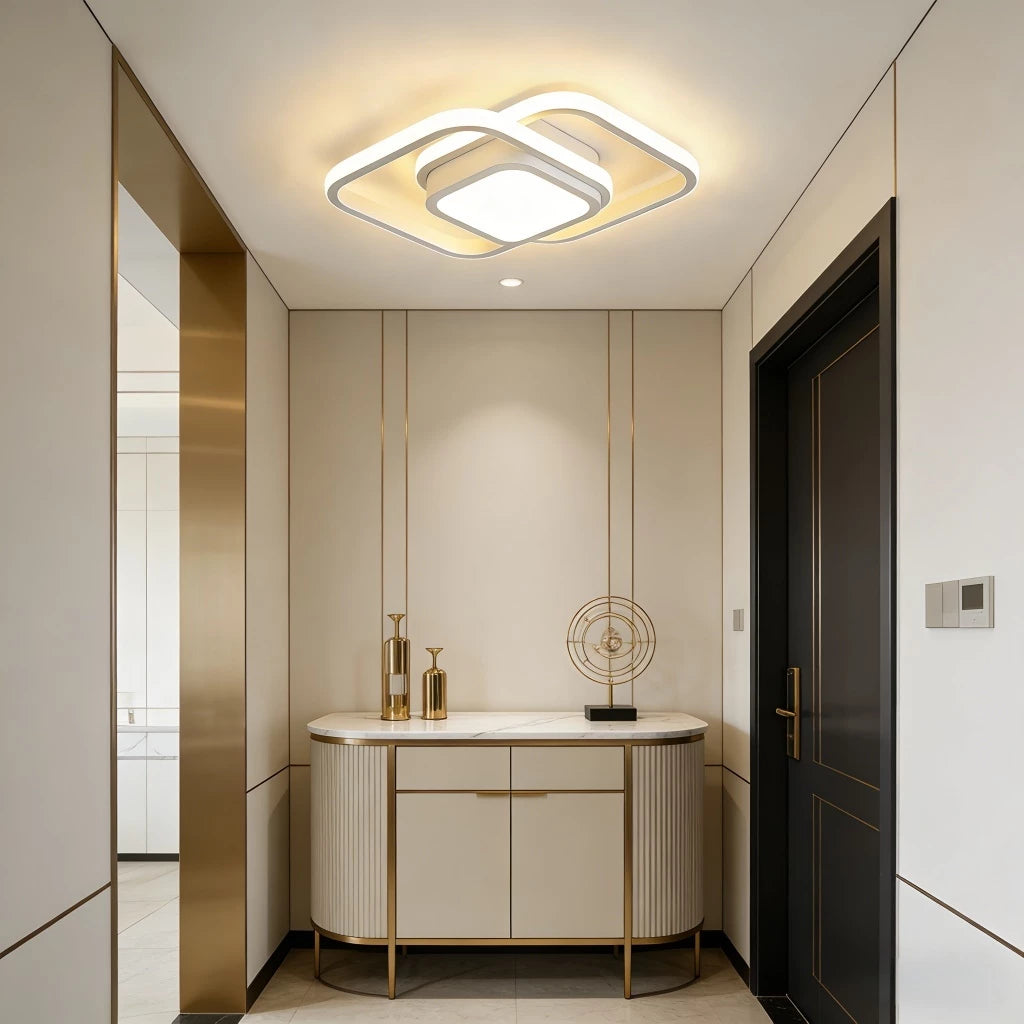 Plafon LED Moderno Minimalista 22W Luz Tricolor