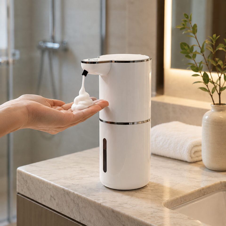 Dispenser Automático para Sabonete Líquido e Detergente com Sensor Sem Toque