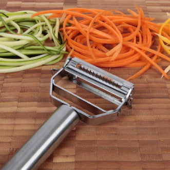 Descascador e Ralador de Frutas e Verduras em Aço Inoxidável