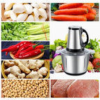 Processador Elétrico para Carnes, Legumes e Temperos 3 Litros