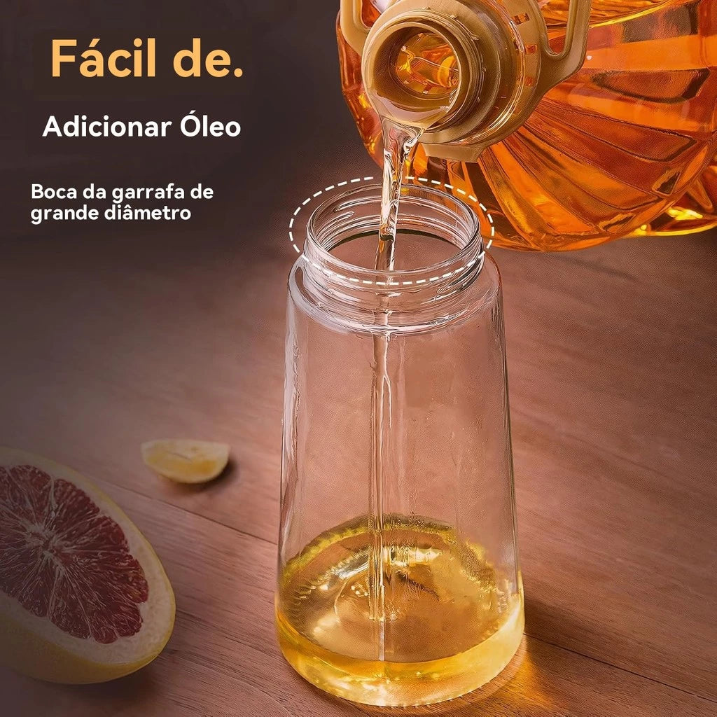 Borrifador Spray Dosador 3 em 1 Azeite Vinagre Óleo